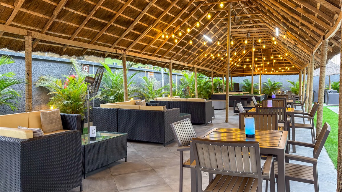 Pool and Strands Bar at Silkwood Hotel